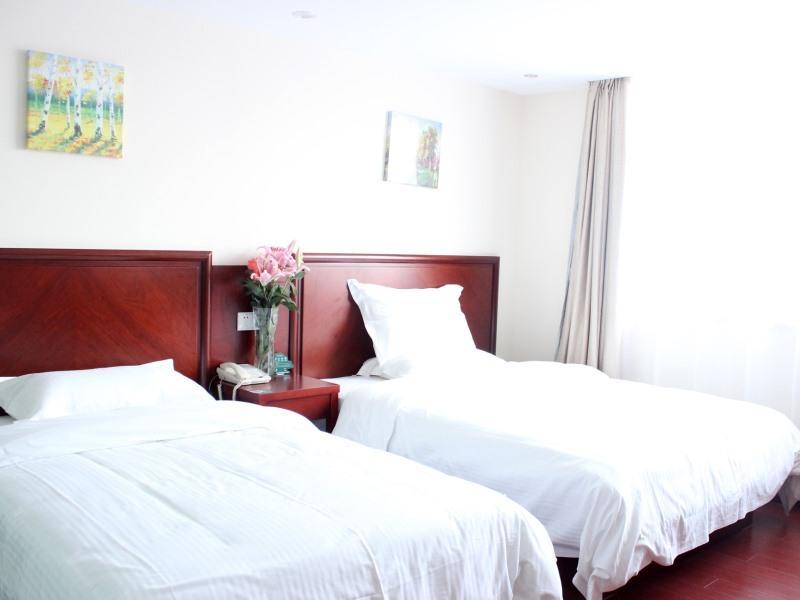 Greentree Inn Anhui Huaibei Renmin Road Business Hotel Exterior foto