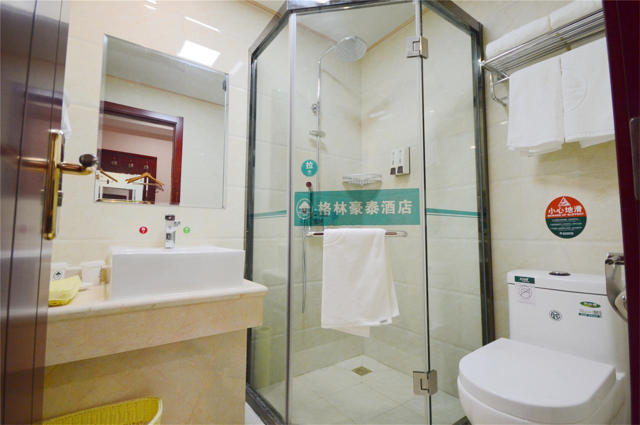 Greentree Inn Anhui Huaibei Renmin Road Business Hotel Exterior foto