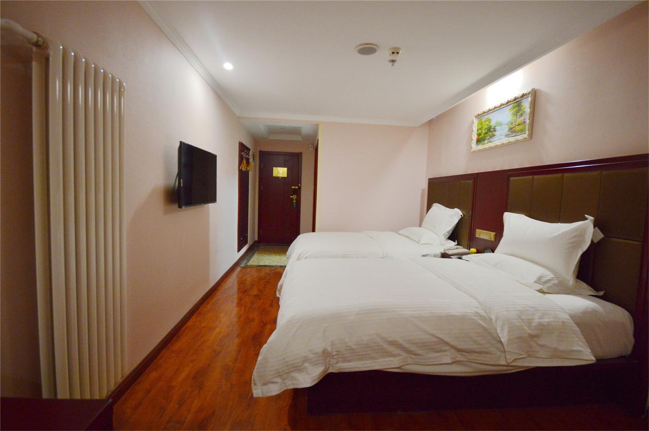 Greentree Inn Anhui Huaibei Renmin Road Business Hotel Exterior foto