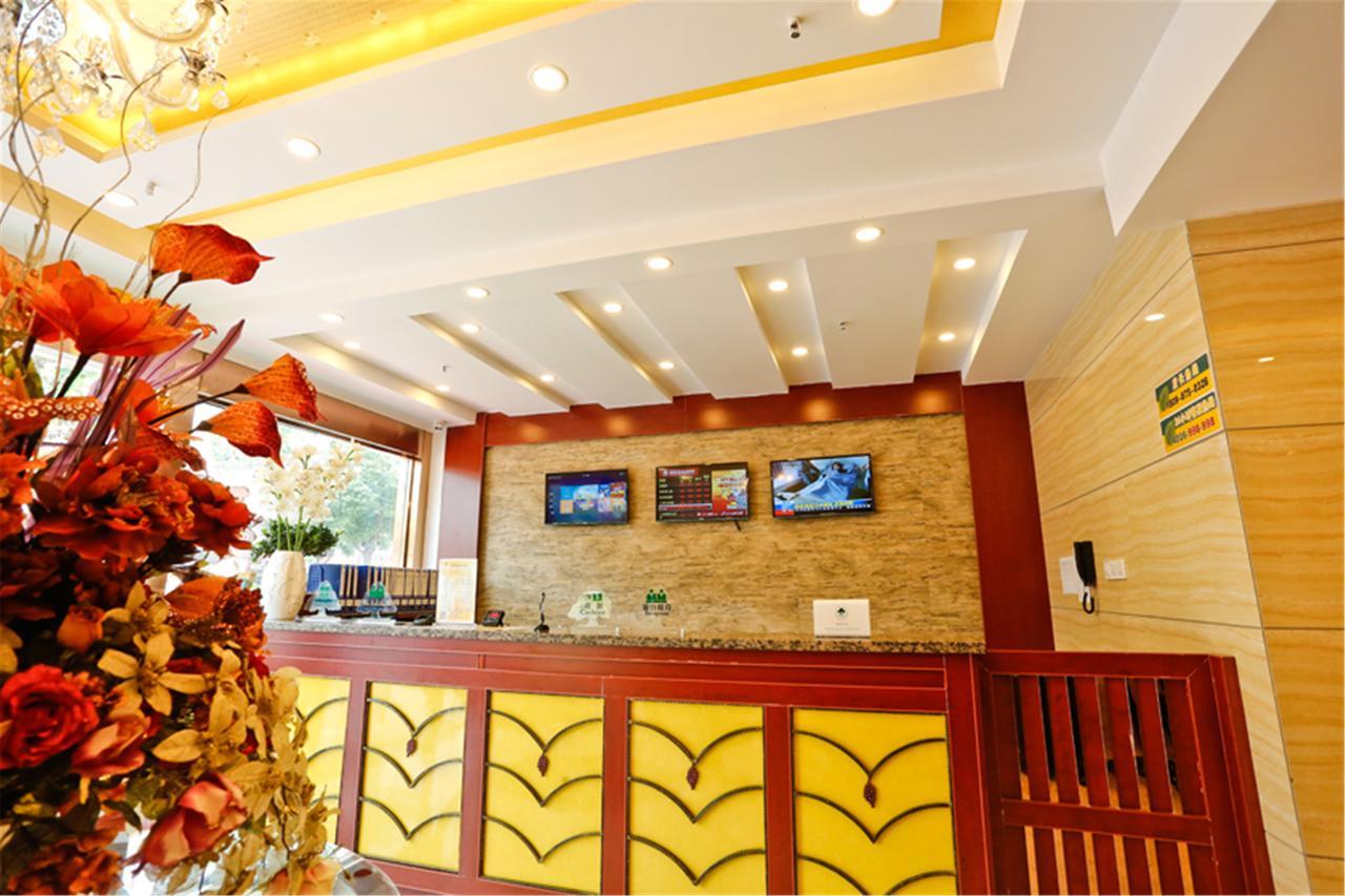 Greentree Inn Anhui Huaibei Renmin Road Business Hotel Exterior foto