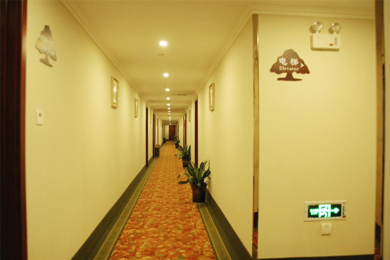 Greentree Inn Anhui Huaibei Renmin Road Business Hotel Exterior foto