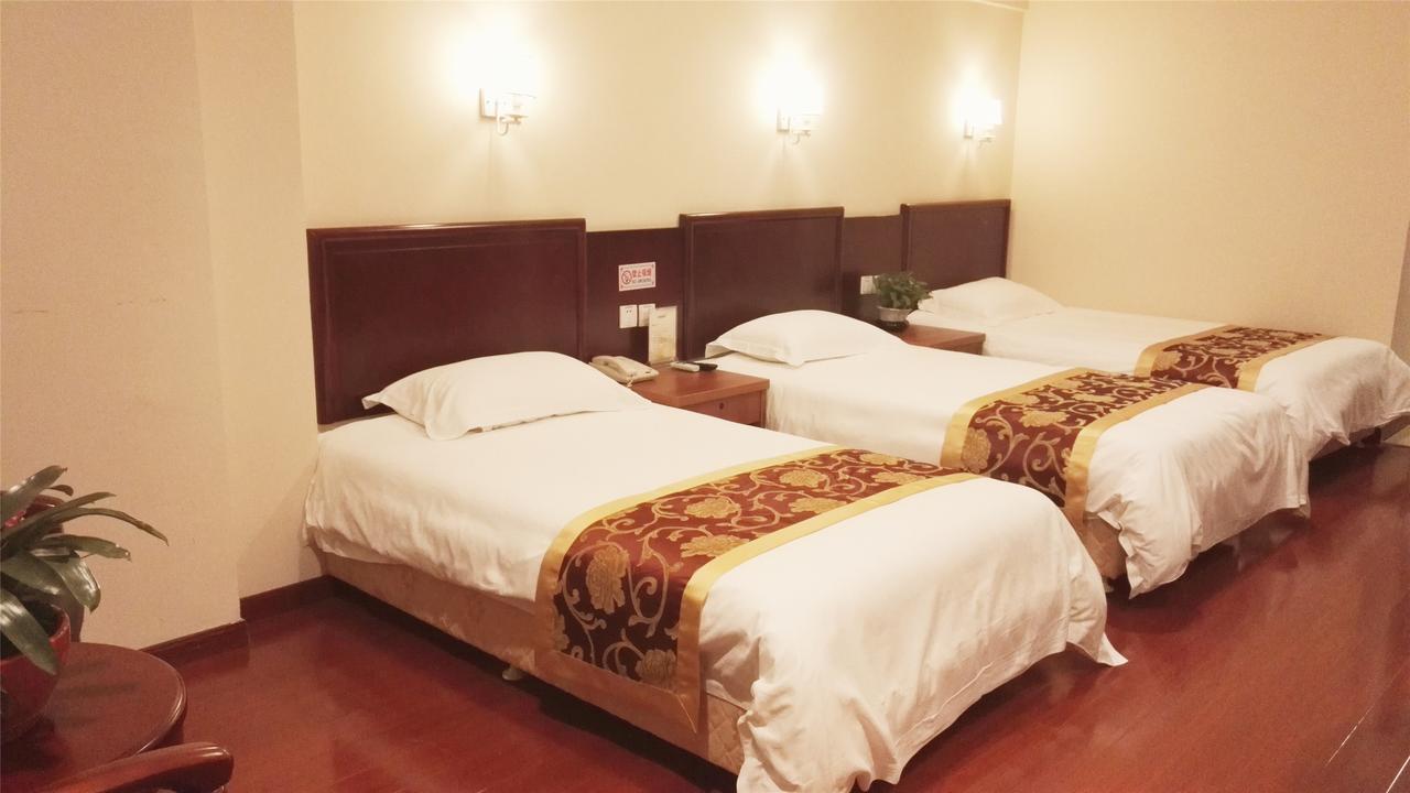 Greentree Inn Anhui Huaibei Renmin Road Business Hotel Exterior foto